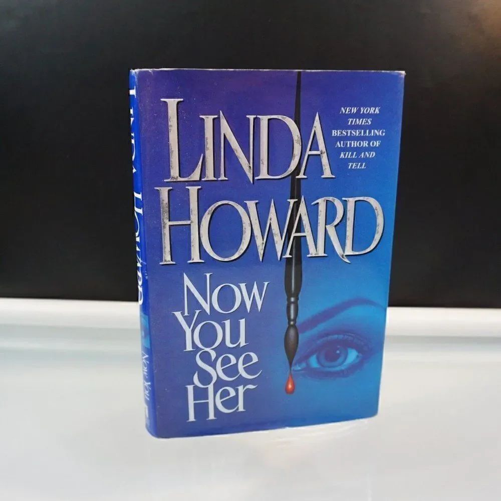 Now You See Her By Linda Howard 1998 Hardcover Book